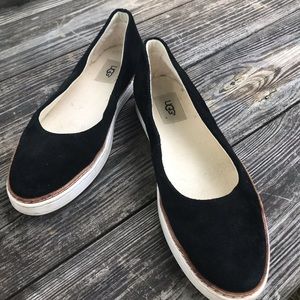 Adorable Ugg suede slip- on sneaker